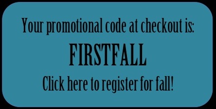 first fall promo code button