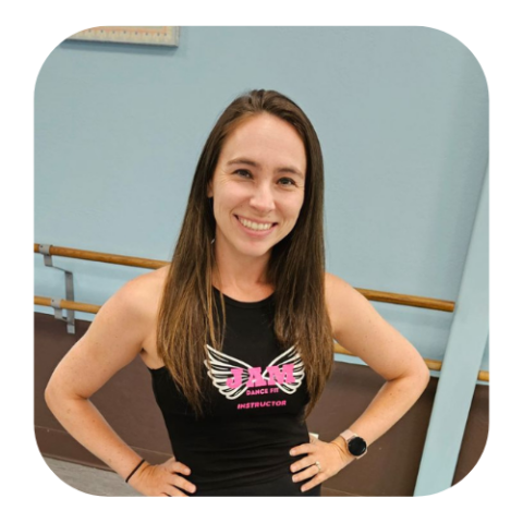 Krystel Conover, adult JAM Dance Fit instructor at Balance Dance Studios
