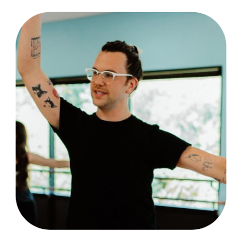 Alex Wood, adult Ballet instructor at Balance Dance Studios
