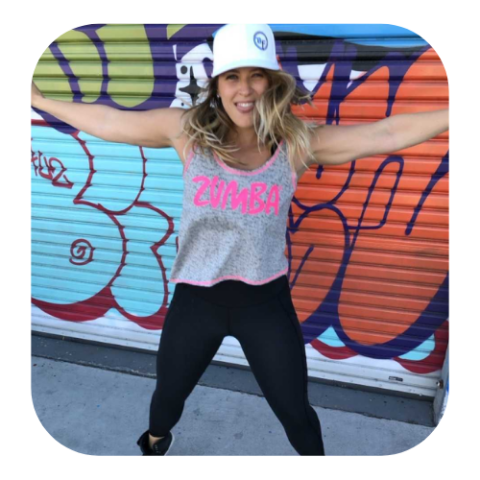 Cassie Brandi, adult Zumba instructor at Balance Dance Studios