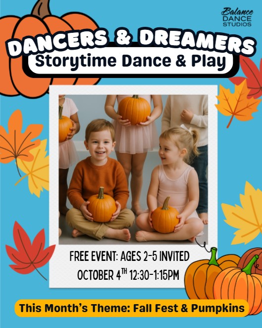 Dance and Play october